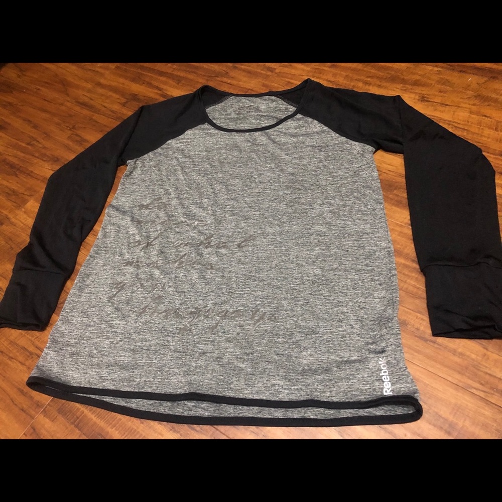Reebok long sleeve running jersey